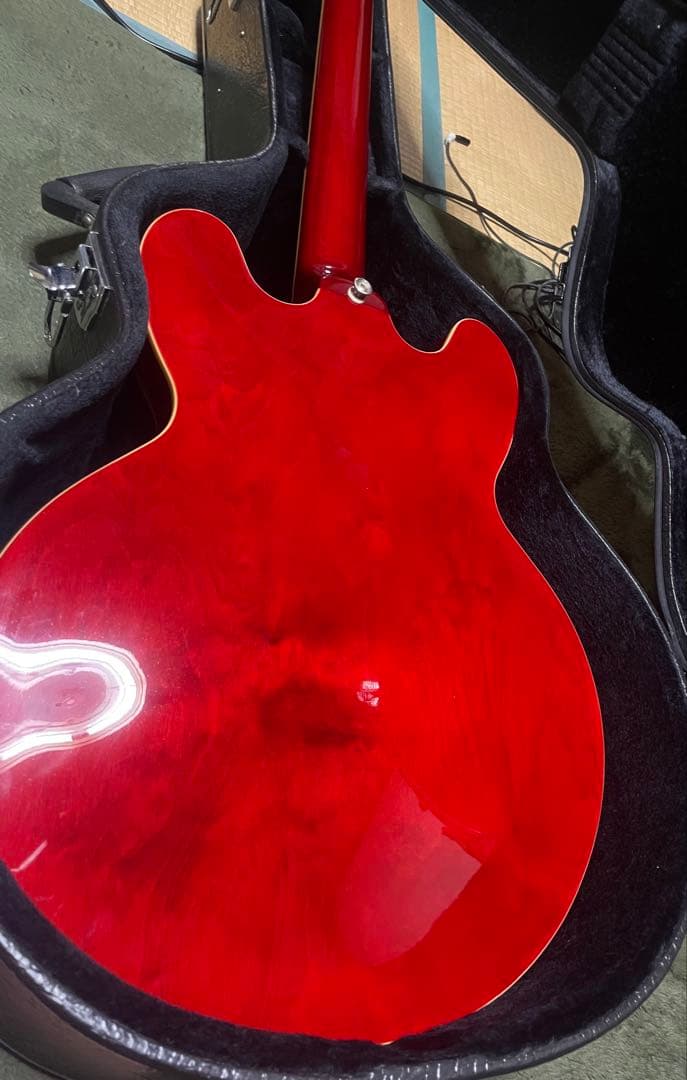 美品虎　ハードケース　Epiphone ES-335 リミテッド　カスタム