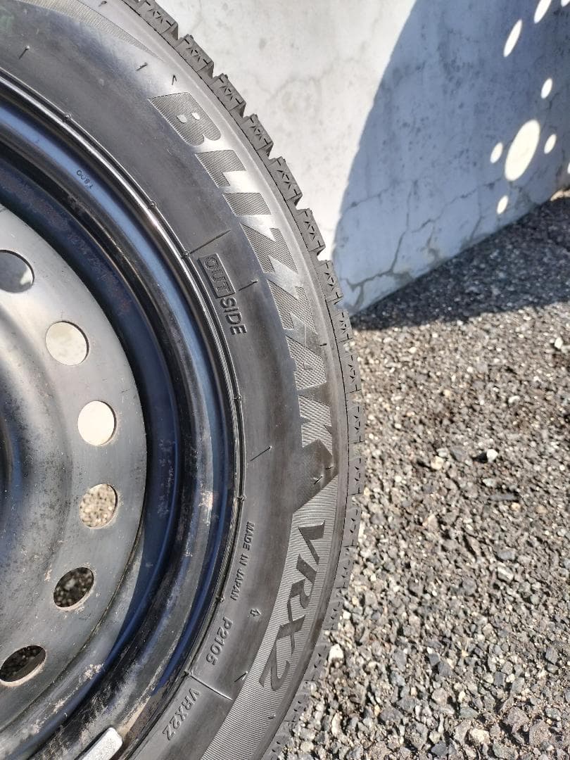 値下【引取り限定／広島市】スタッドレスタイヤ VRX2 155/65R14 4本