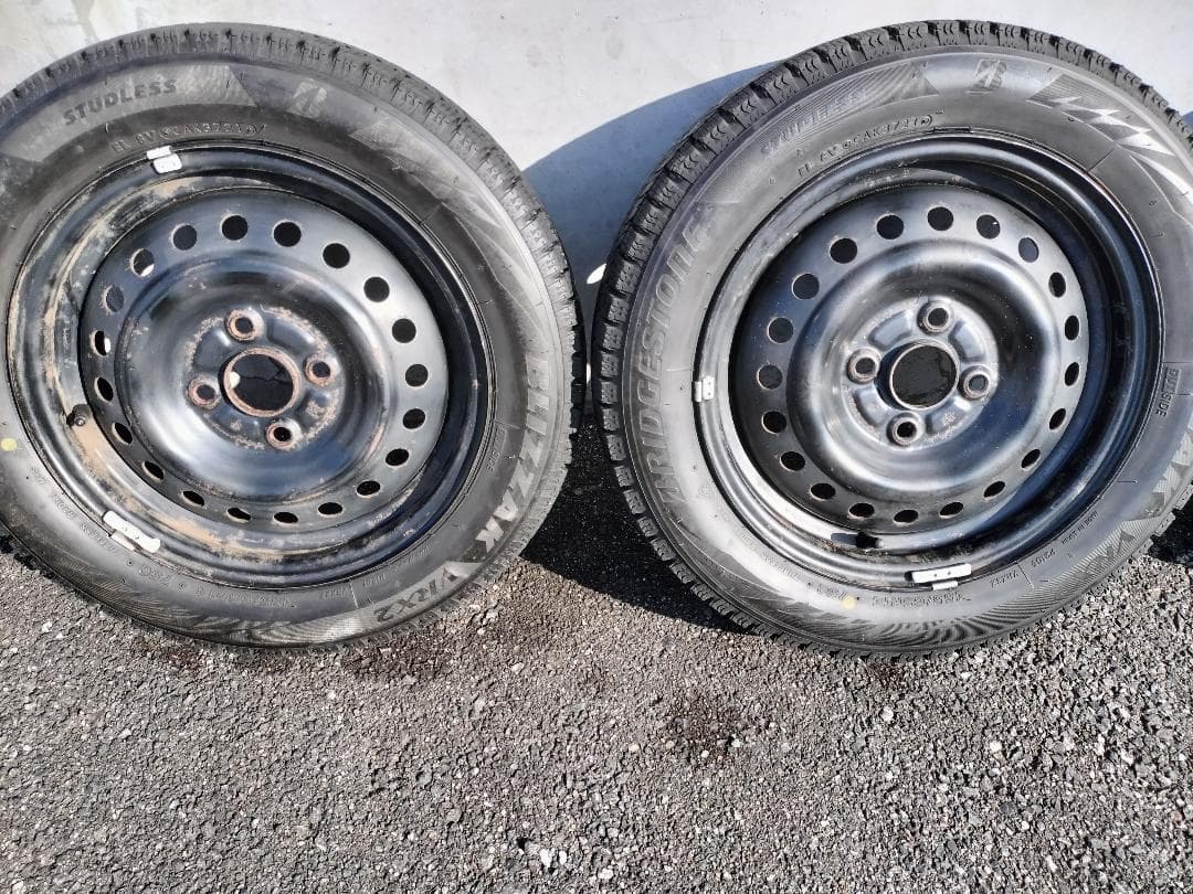値下【引取り限定／広島市】スタッドレスタイヤ VRX2 155/65R14 4本