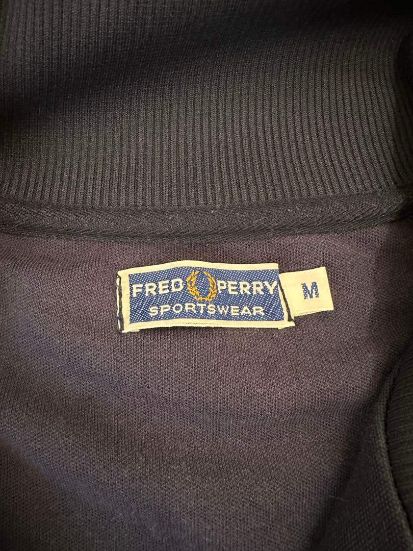 マ*ン様 FRED PERRY ネイビー トラックジャケット Mサイズ