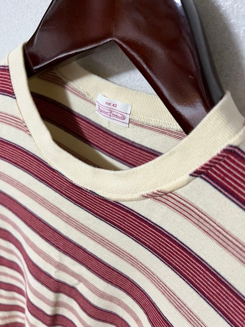 butcher products STRIPED TEE ブッチャープロダクツ