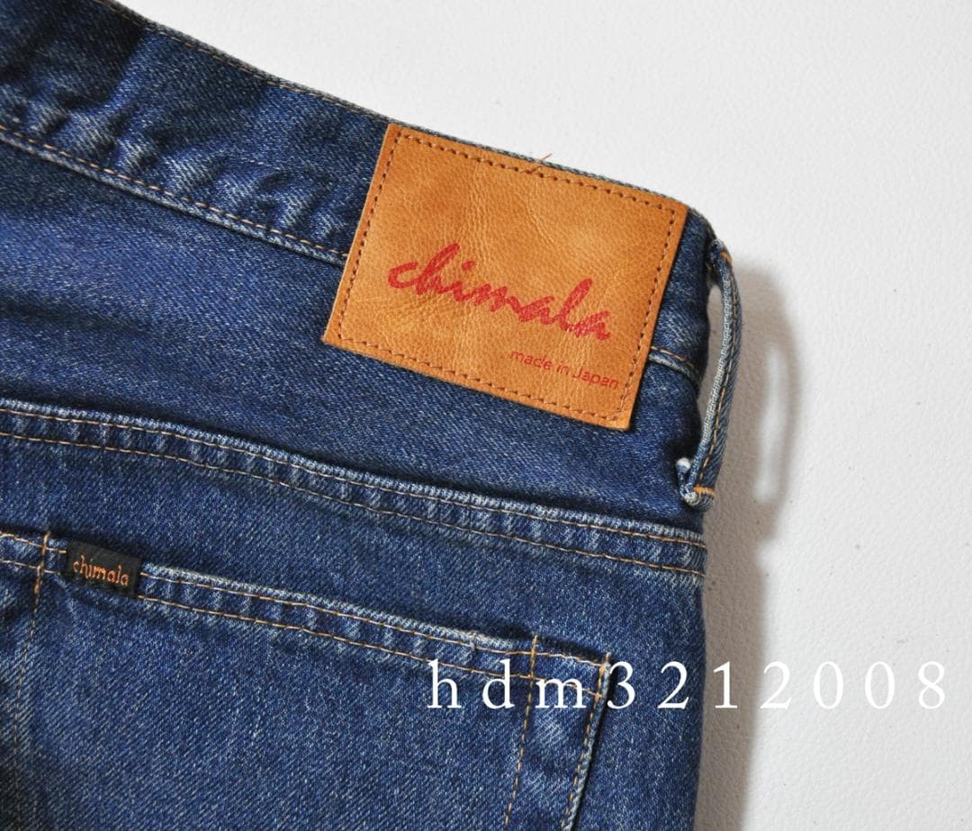 美品2024 LUXE購入 chimala チマラ SELVEDGE DENIM