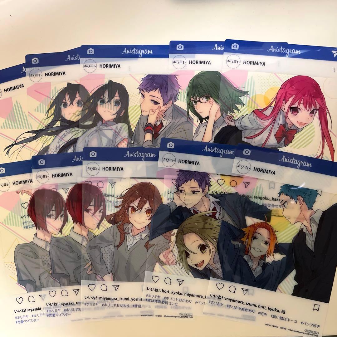 ホリミヤ 全巻セット SNS風クリアカード コースター