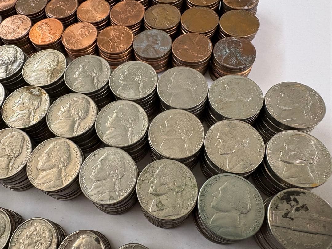 アメリカドル＊硬貨100ドル分