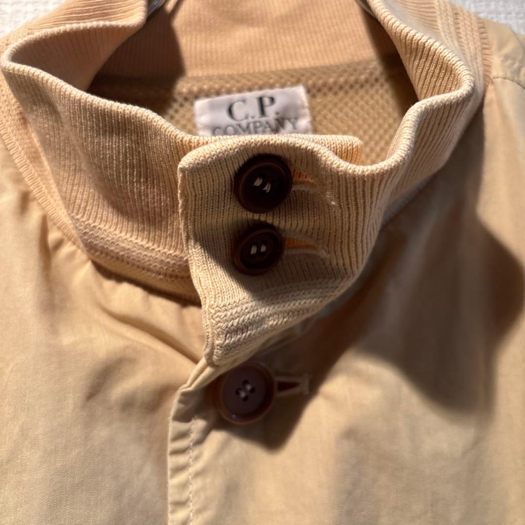 90s CPCOMPANY マッシモオスティ バルスター ジャケット イエロー