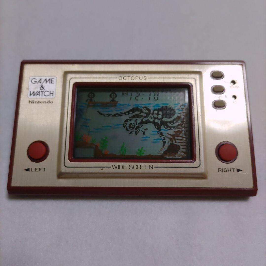 ゲーム＆ウオッチ ワイドスクリーン　オクトパス