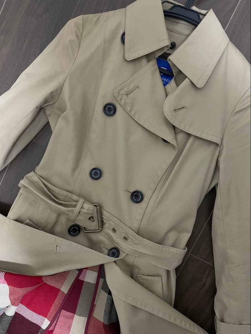 ブルーレーベルクレストブリッジ ロングトレンチコートベルトライナー2way Ｓ