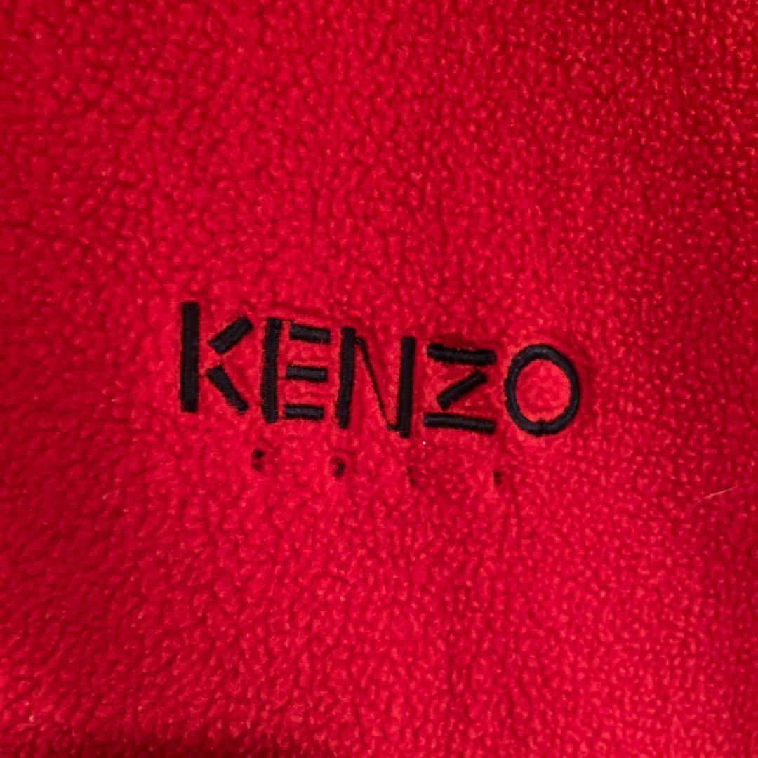 90s KENZO リバーシブルベストフリース ヴィンテージ