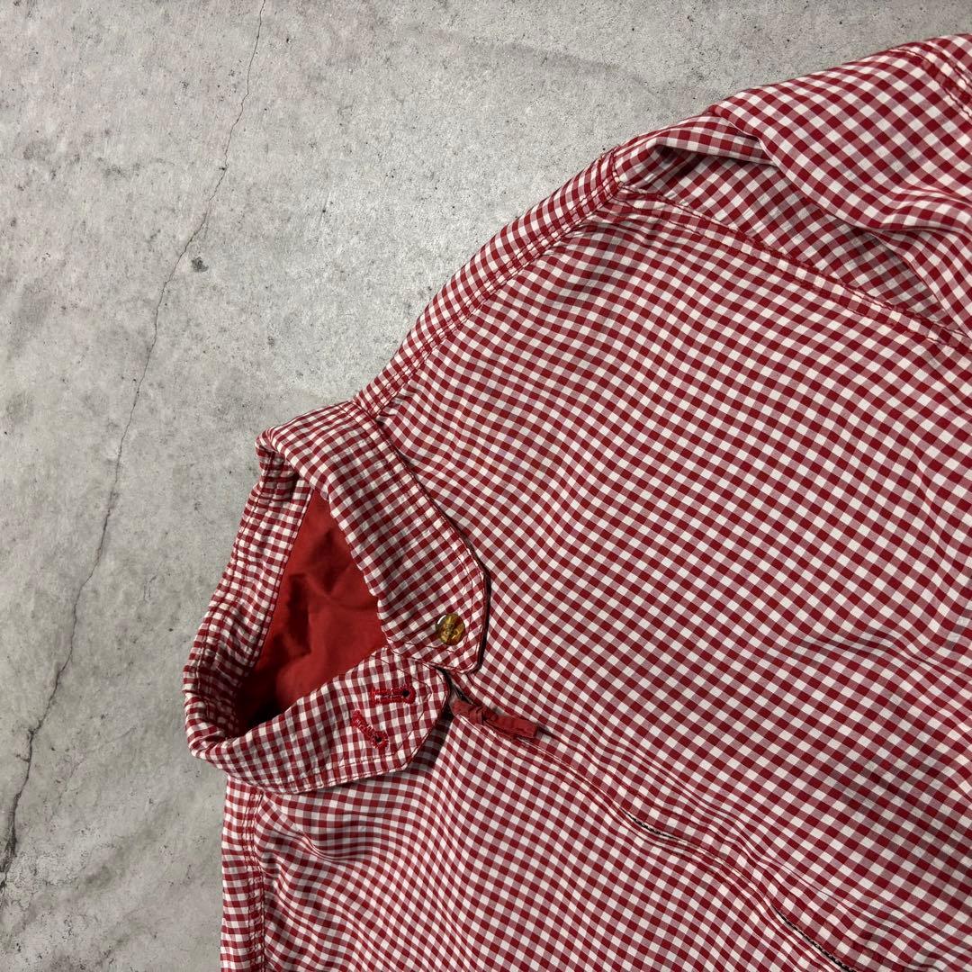ジャケット・アウター Vintage red check blouson sullen y2k