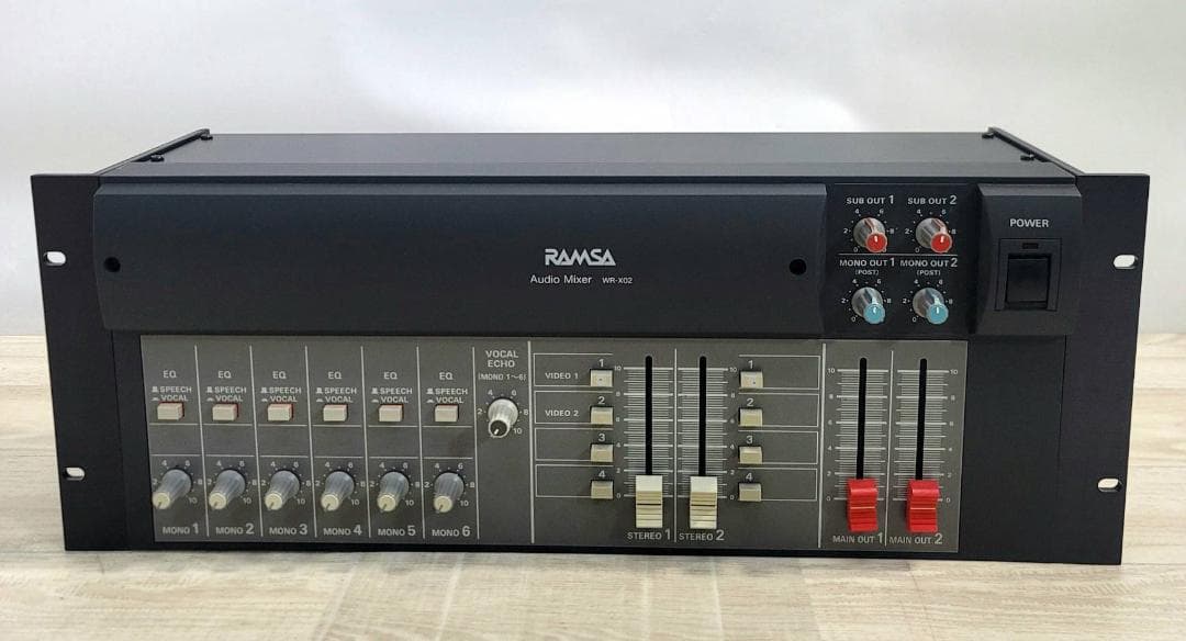 【良品】パナソニック RAMSA コンパクトミキサー WR-X02