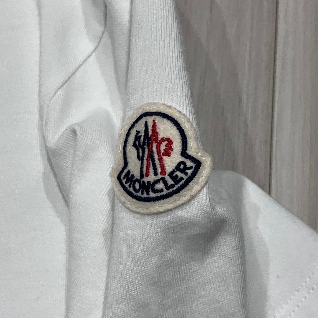 MONCLER モンクレール　半袖　Sサイズ　トリコロール　ペイント風