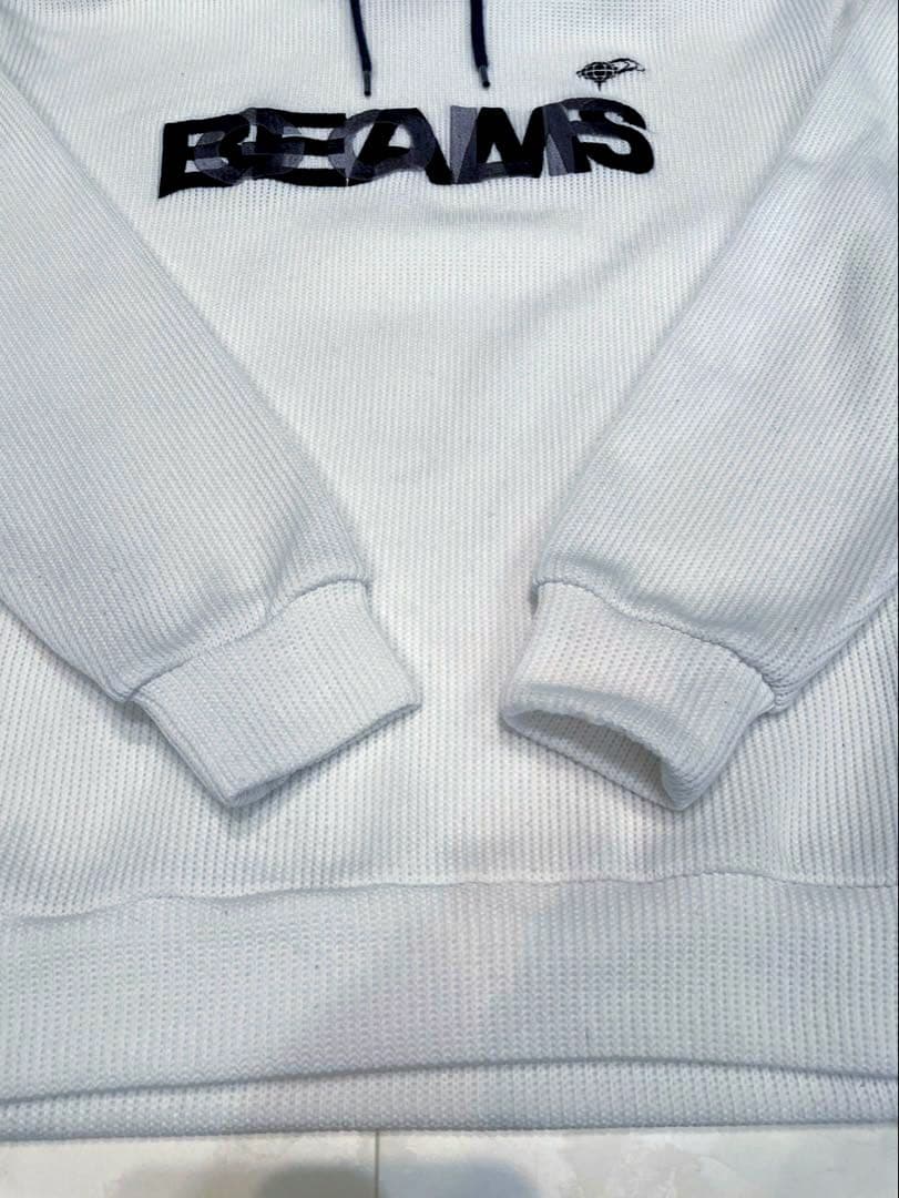 美品　ビームスゴルフ　beams golf ニットパーカー　プルオーバー　L