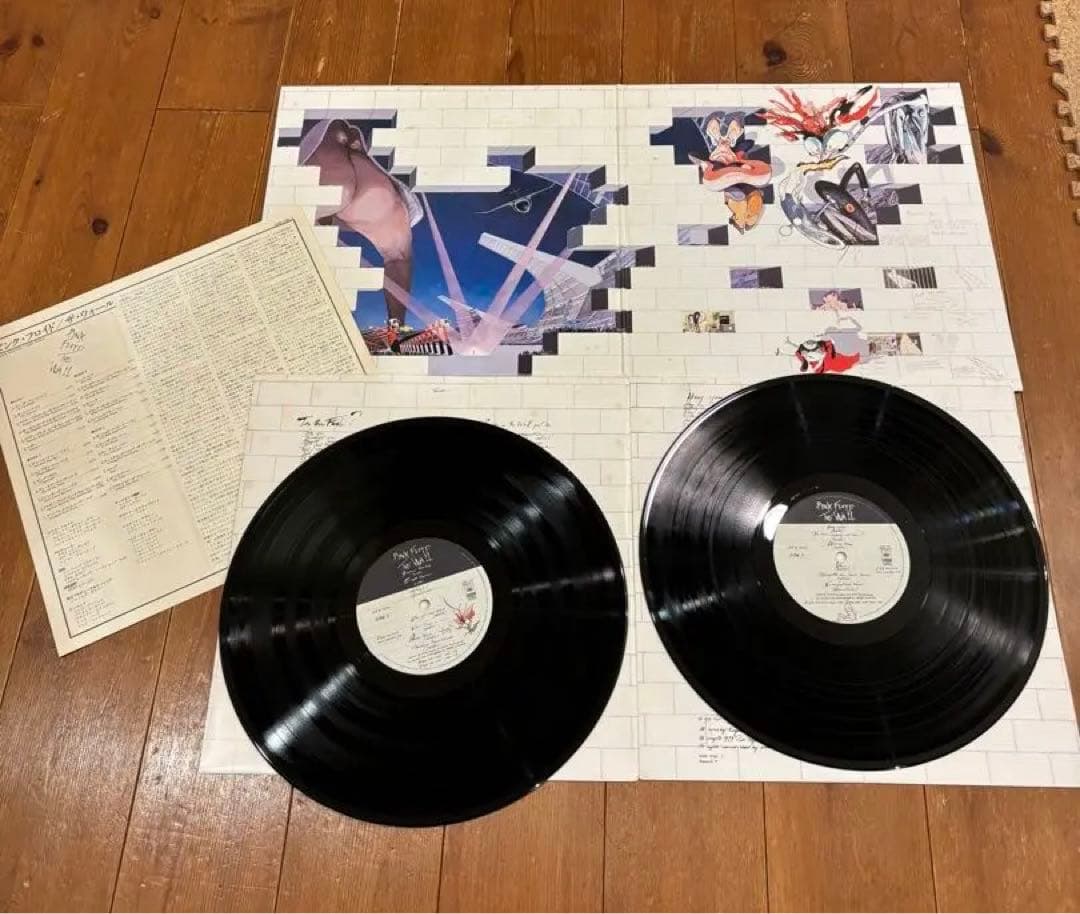 ピンクフロイド　『THE WALL』2枚組レコード