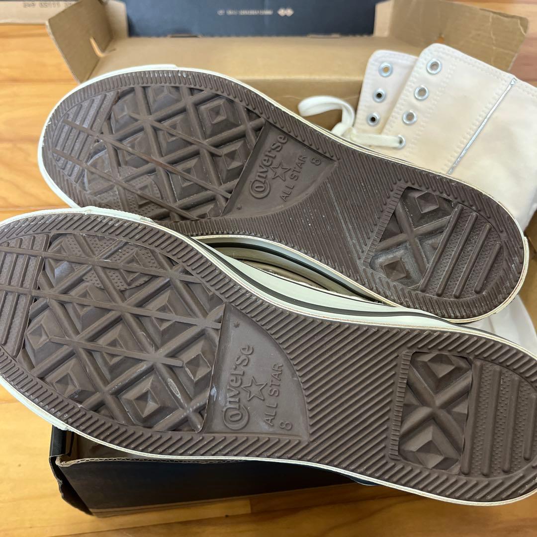 こ*ろ様 箱付き CONVERSE ロングブーツ 26.5㎝ ジッパー付き