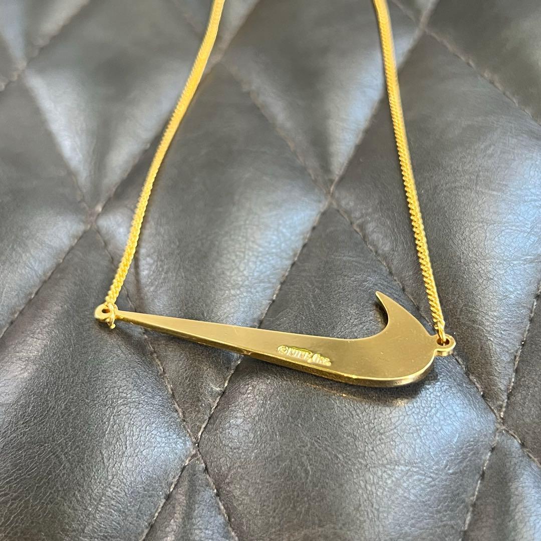 希少 非売品 NIKE ゴールド ネックレス