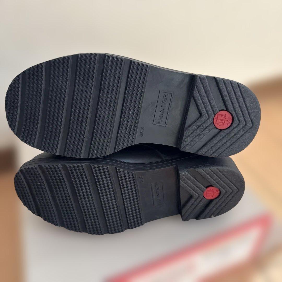 ★美品★HUNTER レースアップ　ショートブーツ