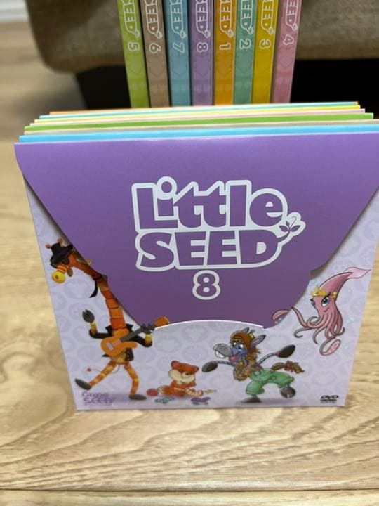 リトルシード　litleseed unit1〜8 美品 DVD テキスト　英会話
