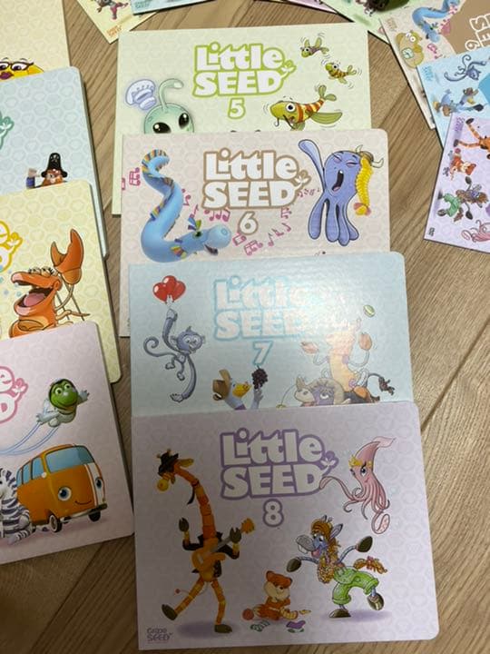 リトルシード　litleseed unit1〜8 美品 DVD テキスト　英会話