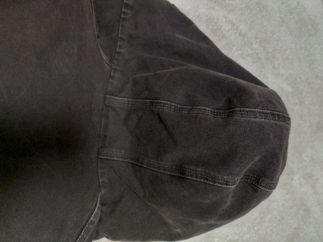 carhartt j25 DKB アクティブジャケット　フェード　襤褸　ブラウン