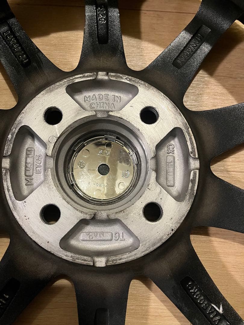 送料込！アルミホイル14インチMANARAY SPORT EUROSPEED4枚