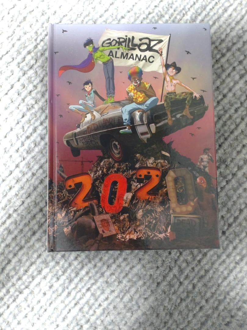 リド様　書籍　The Gorillaz Art Book + Almanac