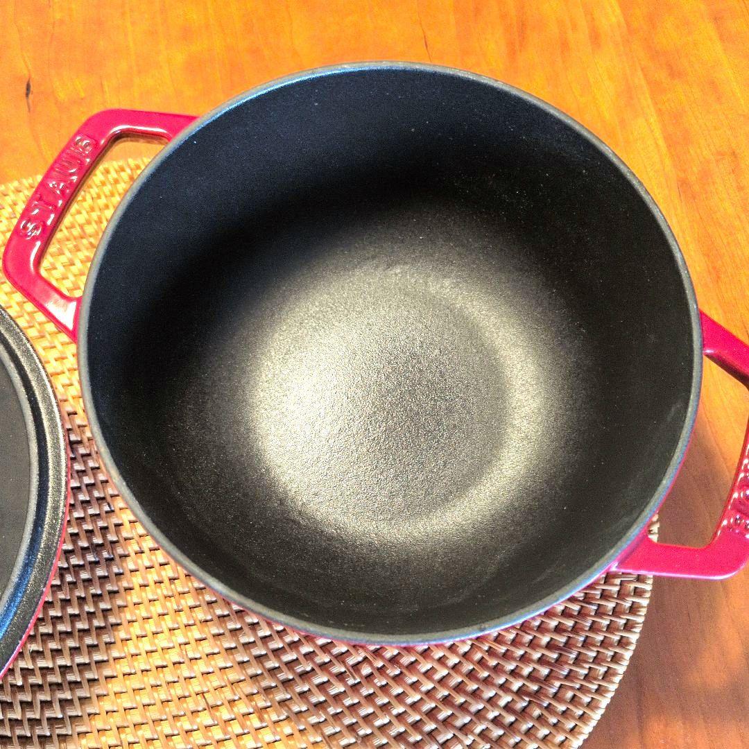 ストウブ　フランス　 STAUB Wa-NABE ワナベ M 18cmチェリー