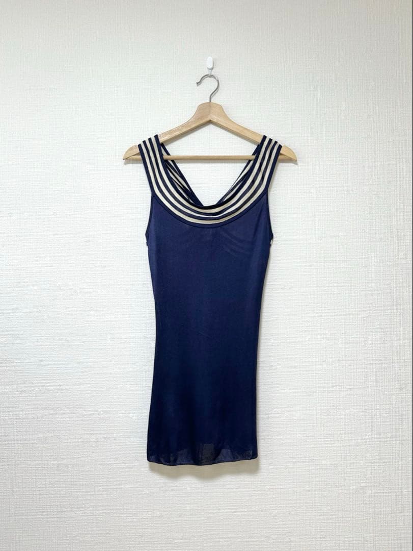 イタリア製 ビンテージ 90s CELINE シャツ タンクトップ ニット