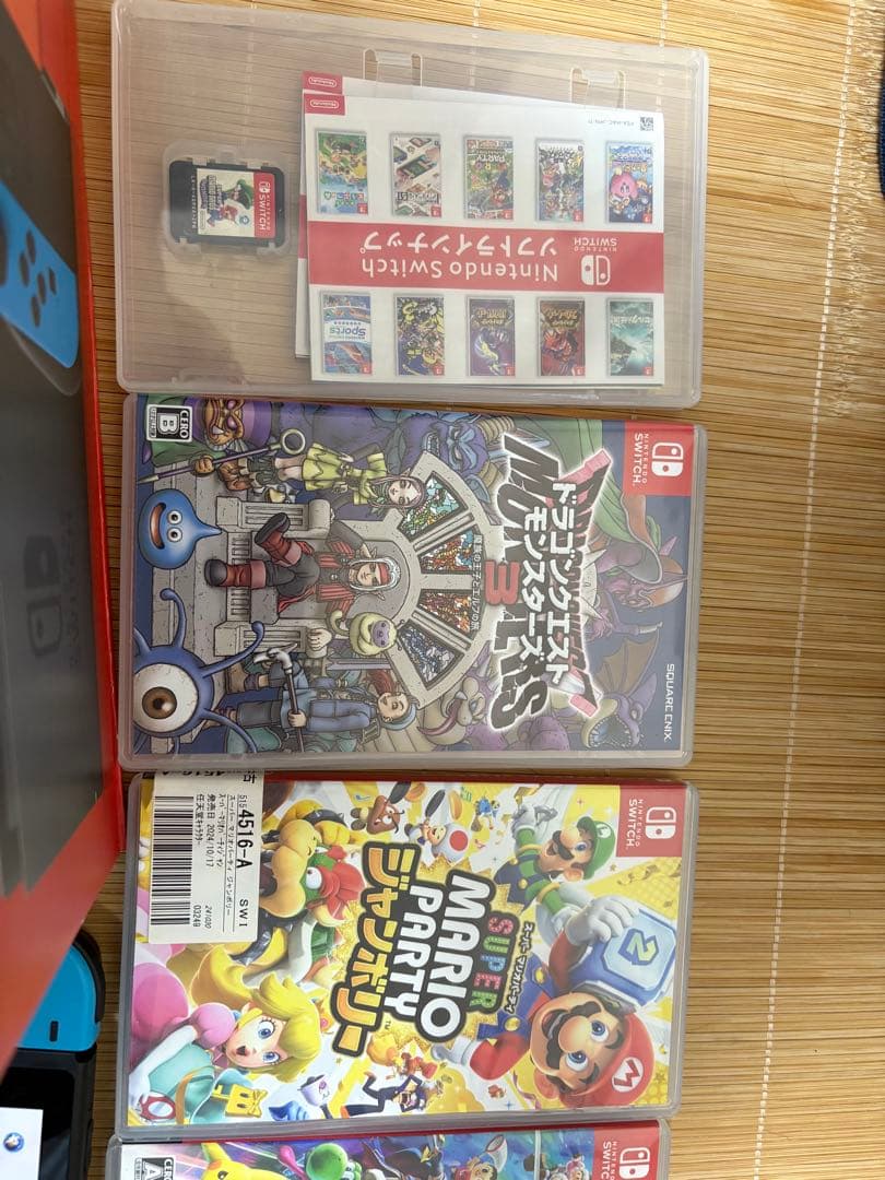 【破格】早い者勝ち！Nintendo Switch 本体 青/赤 ゲームソフト