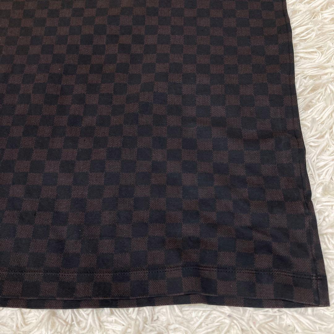 LOUIS VUITTON ヴィトン ダミエ Tシャツ カットソー 黒系