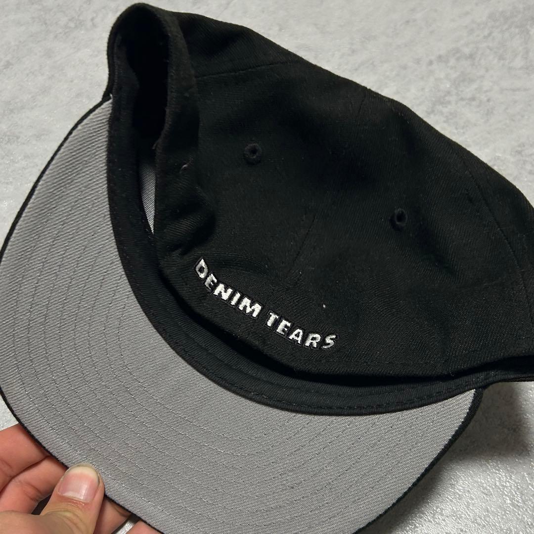 帽子 DenimTears Black Cherub NewEra Hat 7 5/8