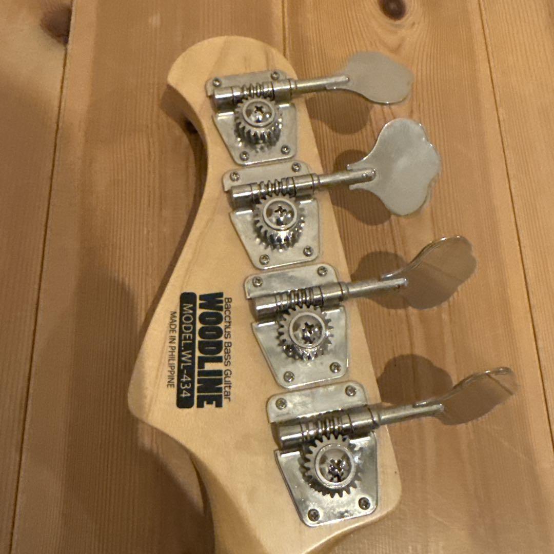 Bacchus WL-434 woodline bass エレキベース