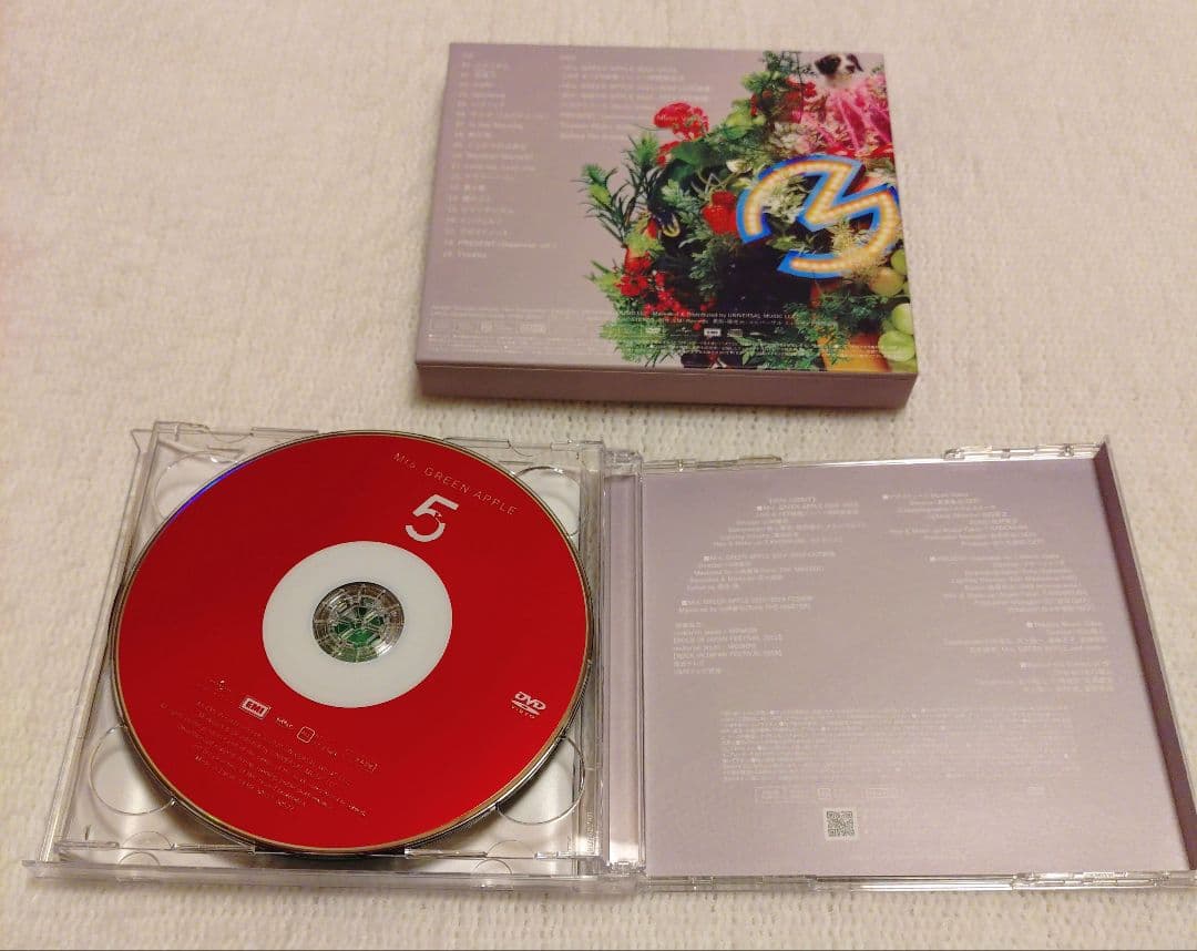 ミセスグリーンアップル　ベストアルバム「5」初回限定盤CD&DVD
