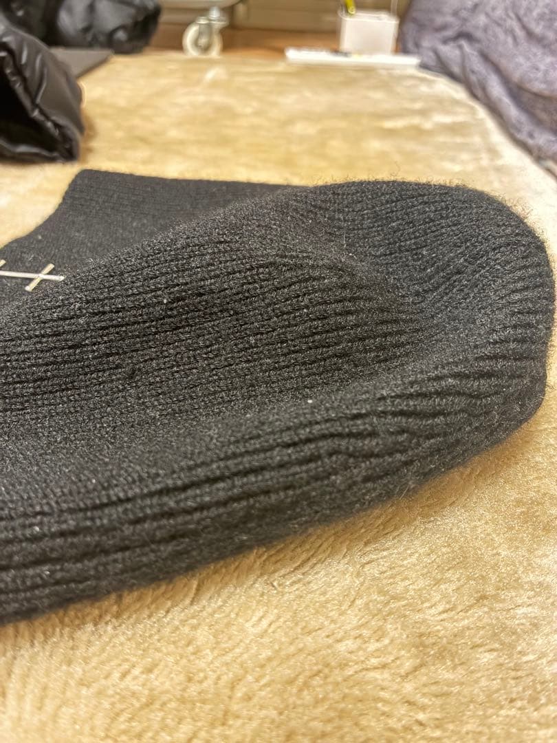 〈HELIOT EMIL〉ニット帽 ビーニー H TRIM BEANIE