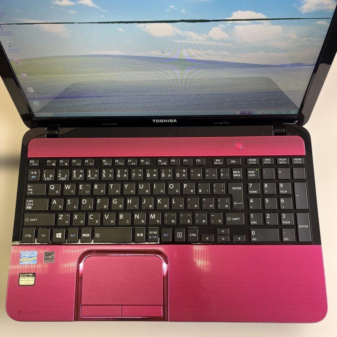 ☆訳有激安美品☆WindowsXP☆東芝15.6インチ大画面PC☆第3世代i7☆