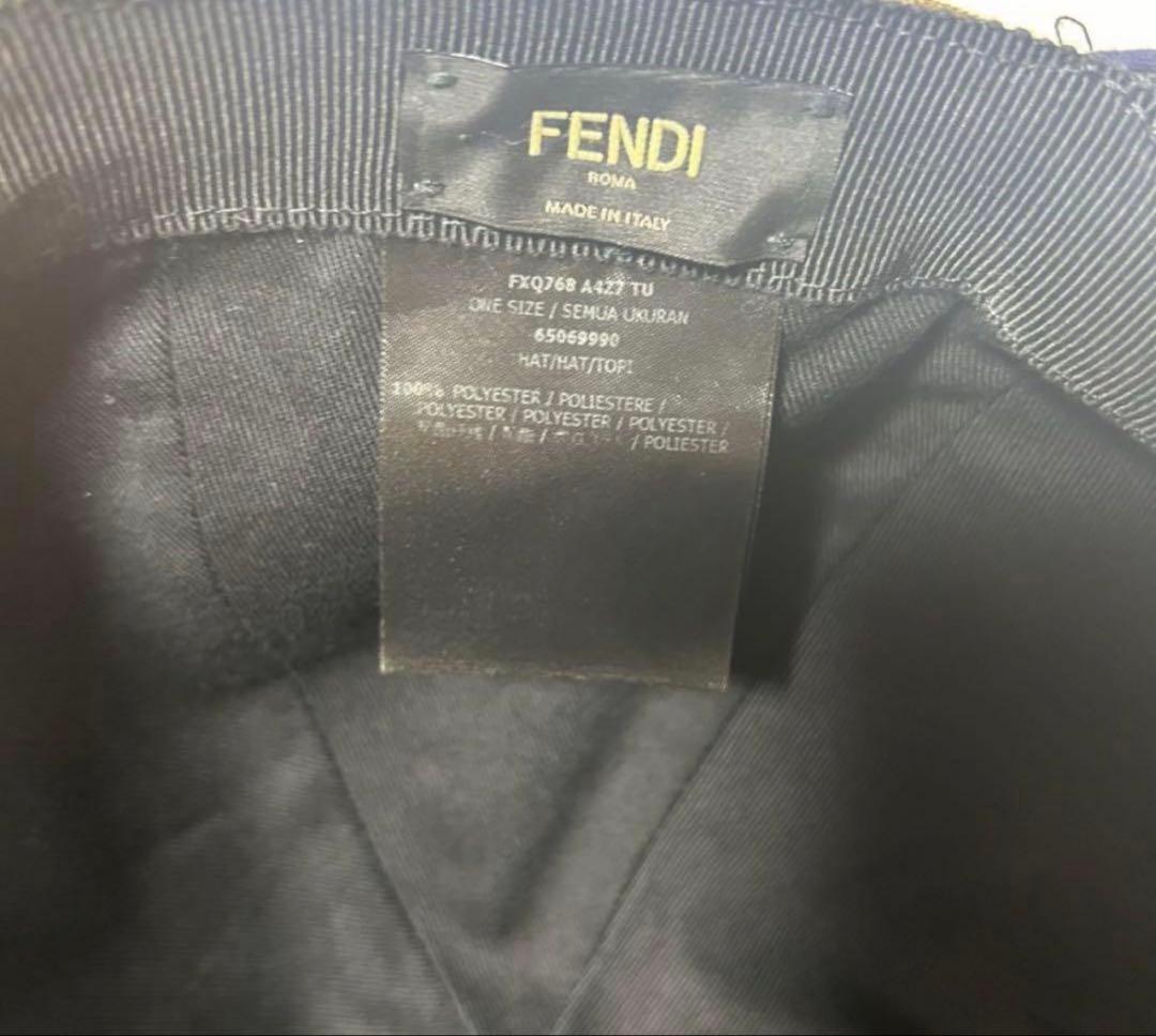 フェンディ ズッカ キャップ FXQ768
