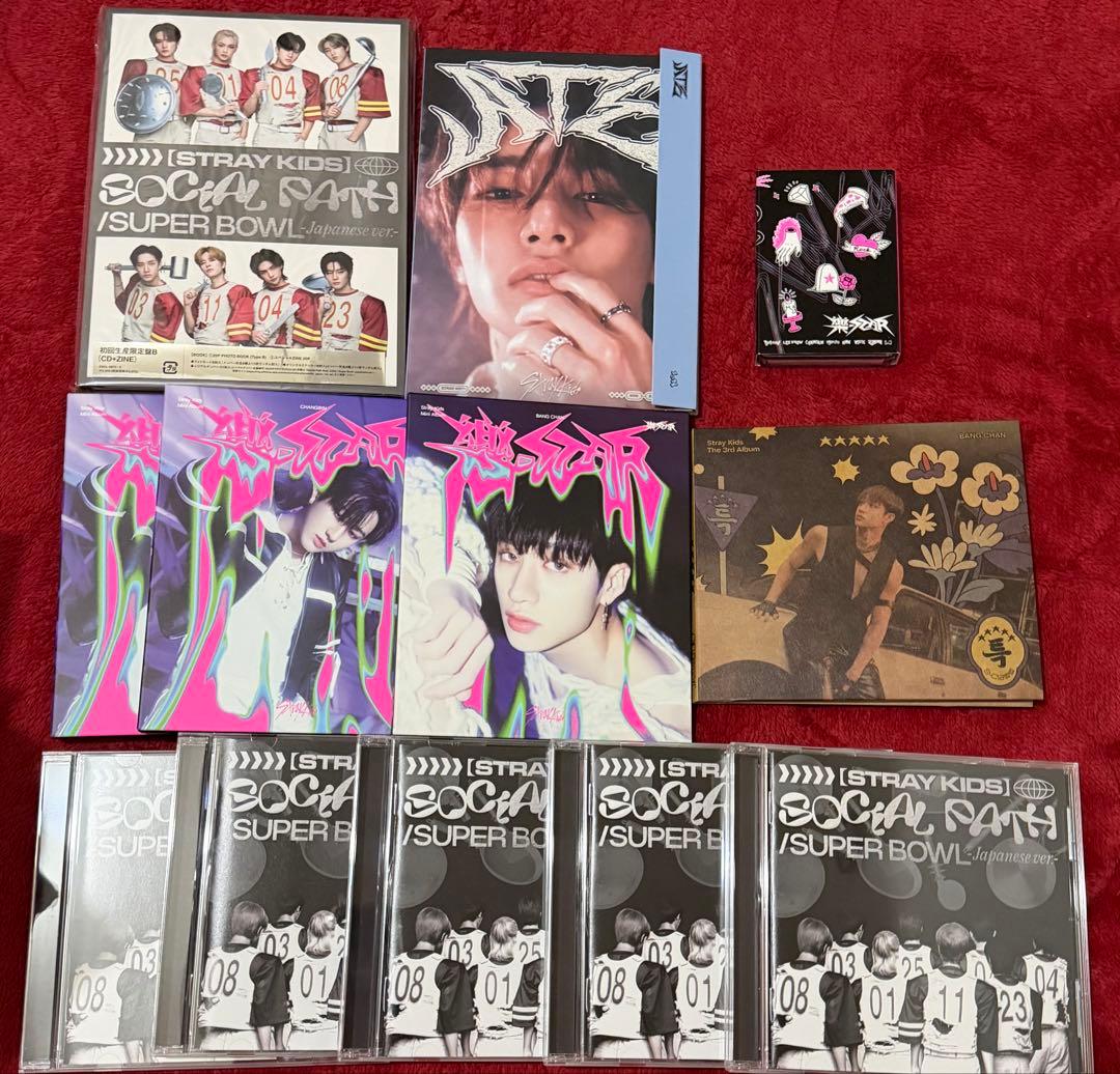 Stray Kids トレカ 過去アルバム dvd まとめ売り
