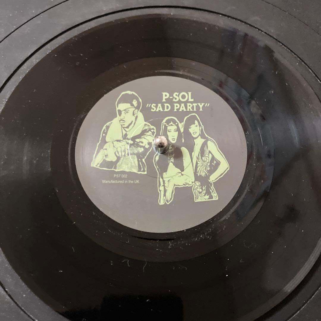 P-SOL レコード BROOKLYN INTERLUDE SAD PARTY