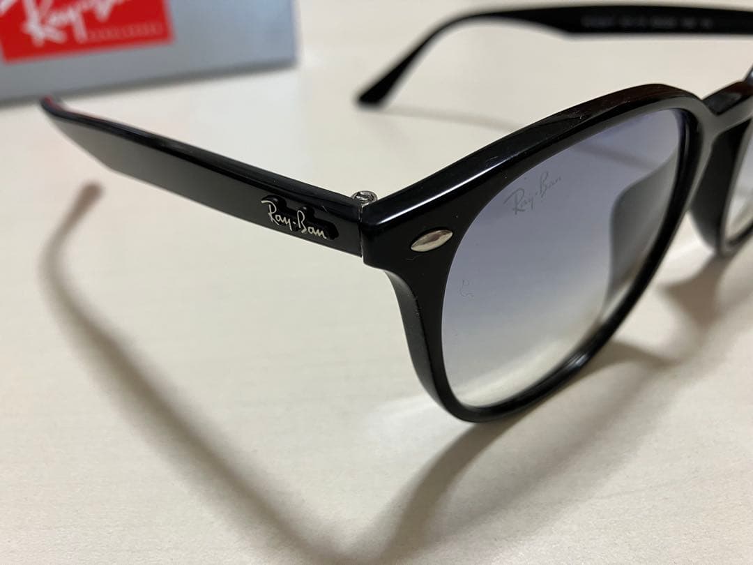 Ray-Ban ブラック オーバル型サングラス ORB4259F 箱、付属品付