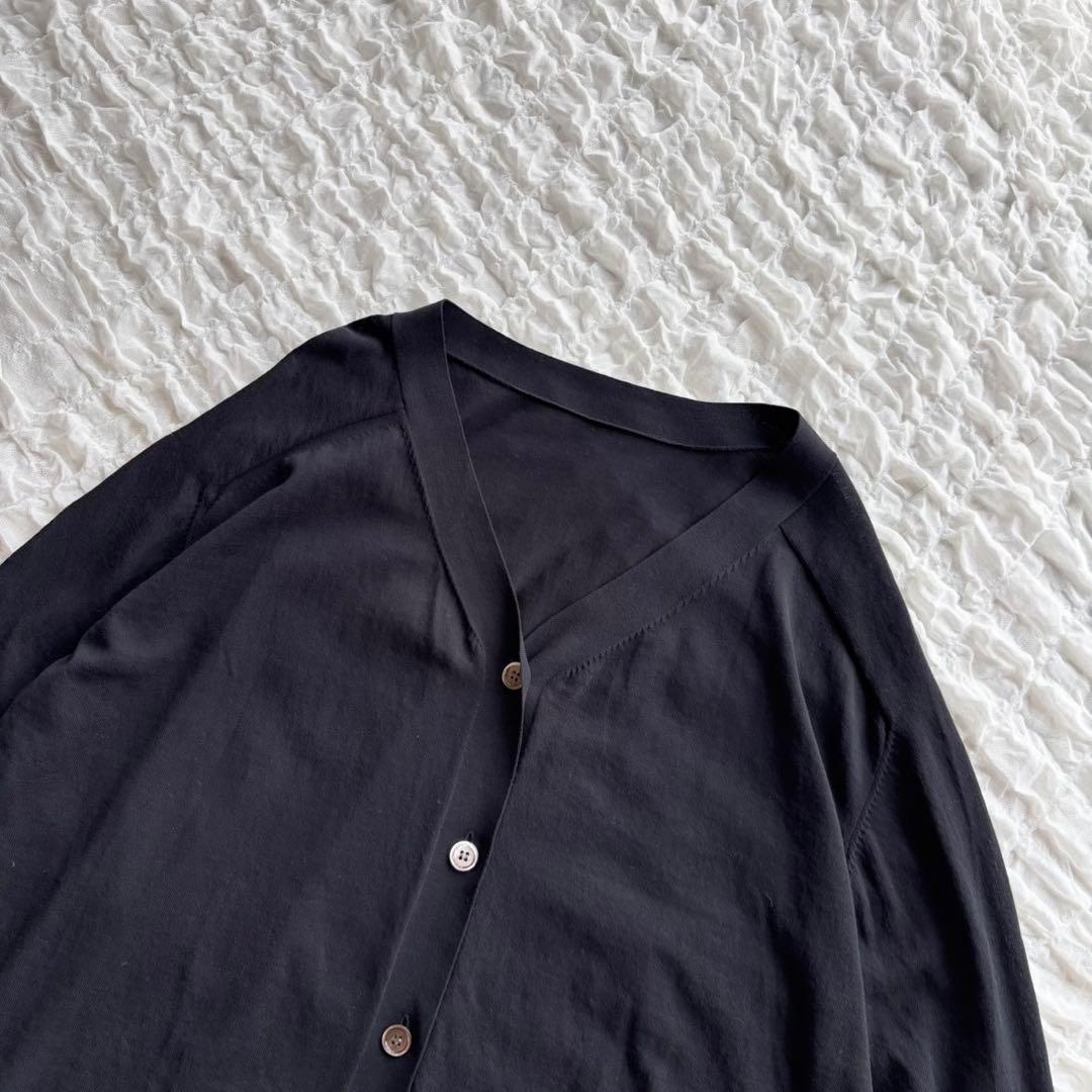 【美品】 スピックアンドスパン ICECOTTON オーバーサイズカーディガン