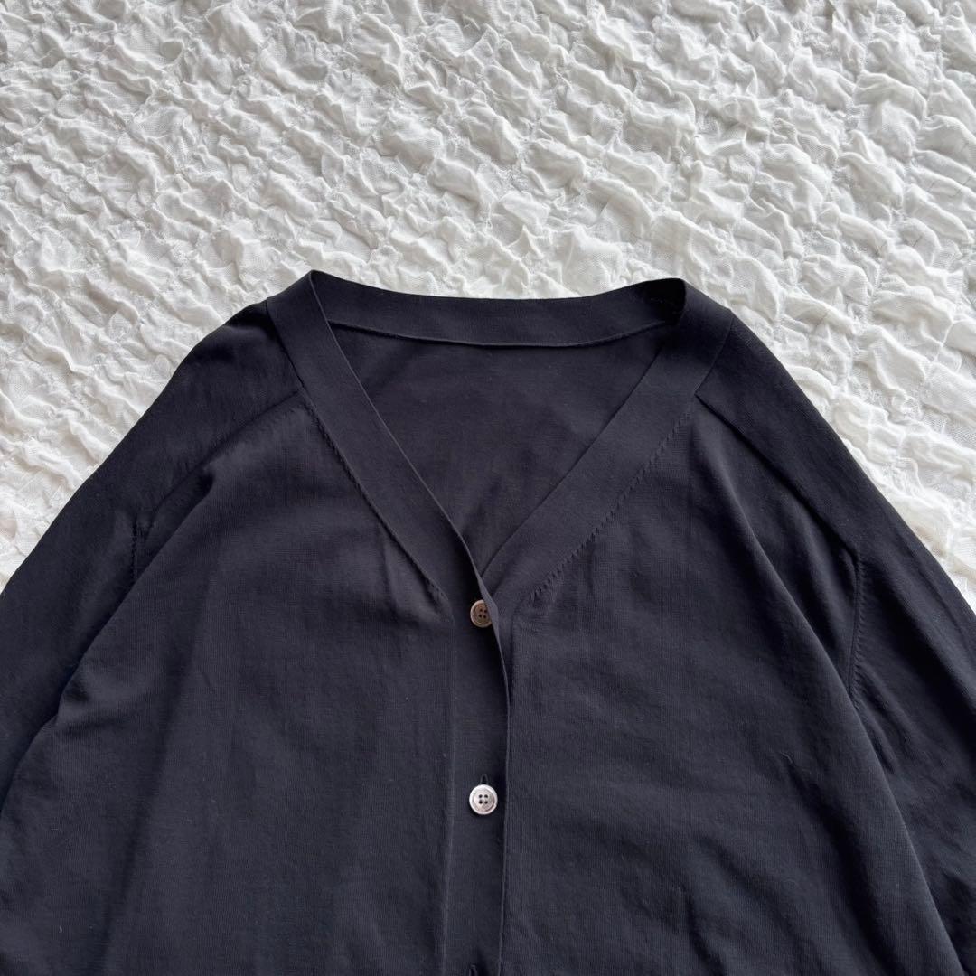 【美品】 スピックアンドスパン ICECOTTON オーバーサイズカーディガン