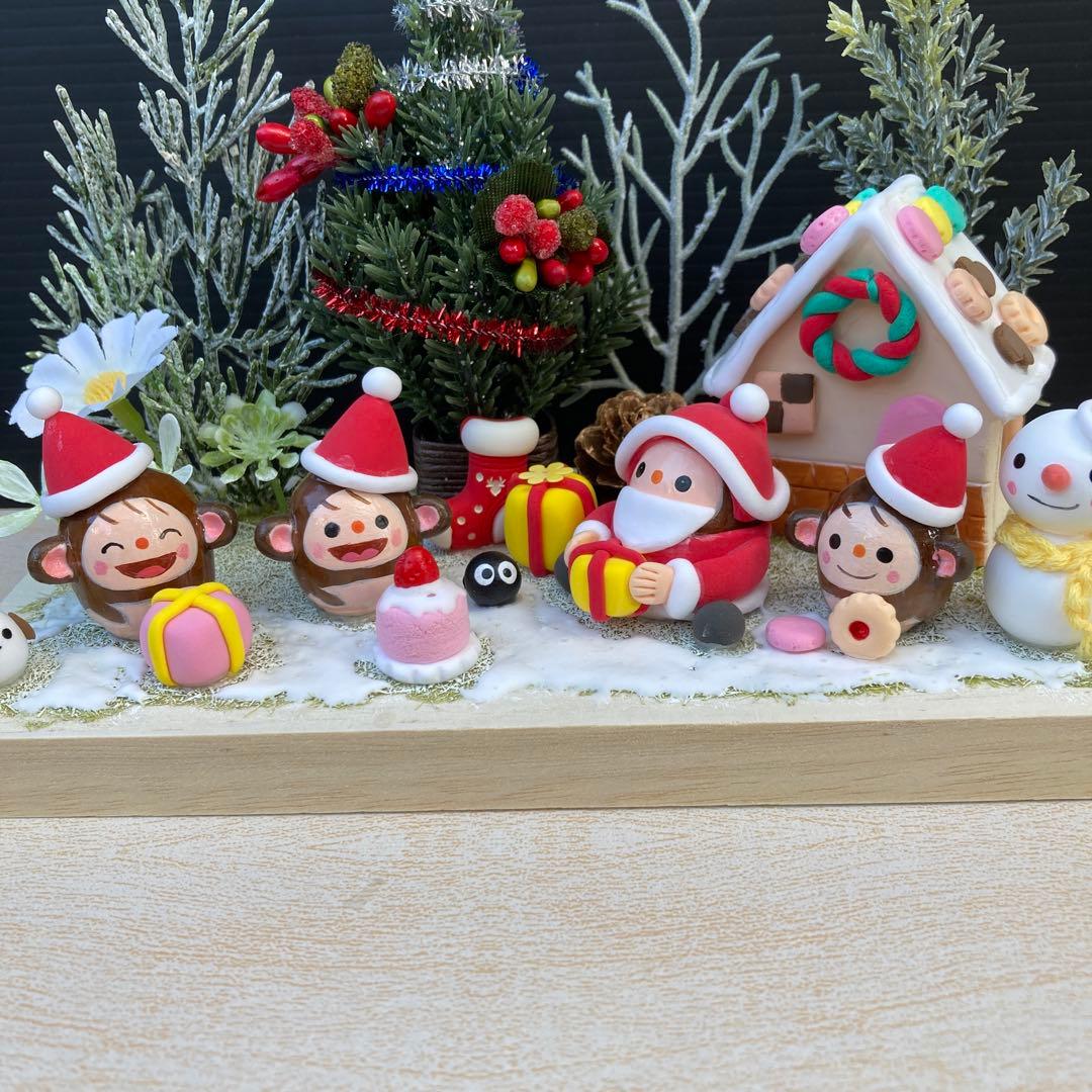 どんぐりアート　クリスマス