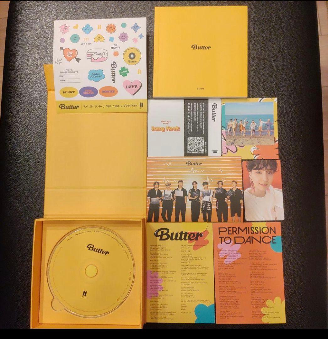 BTS 防弾少年団 Butter CD 直筆サイン入手困難　希少品