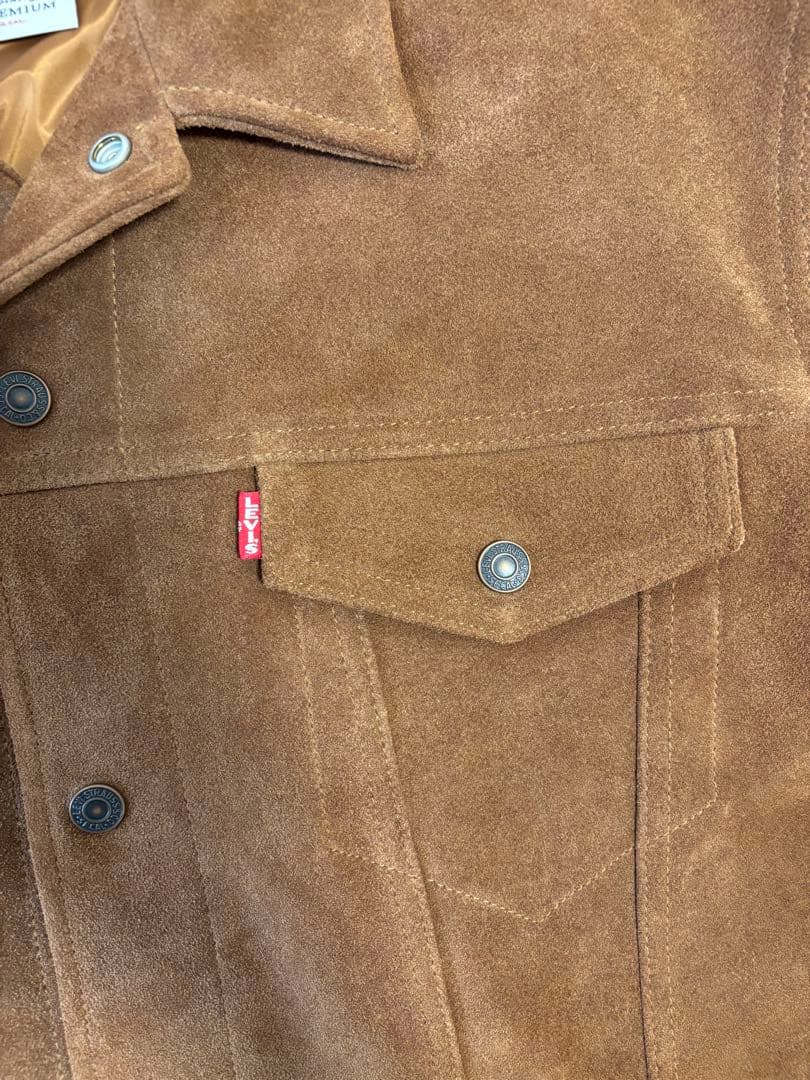 LEVI’S(R)別注 TYPE III スエード トラッカージャケット