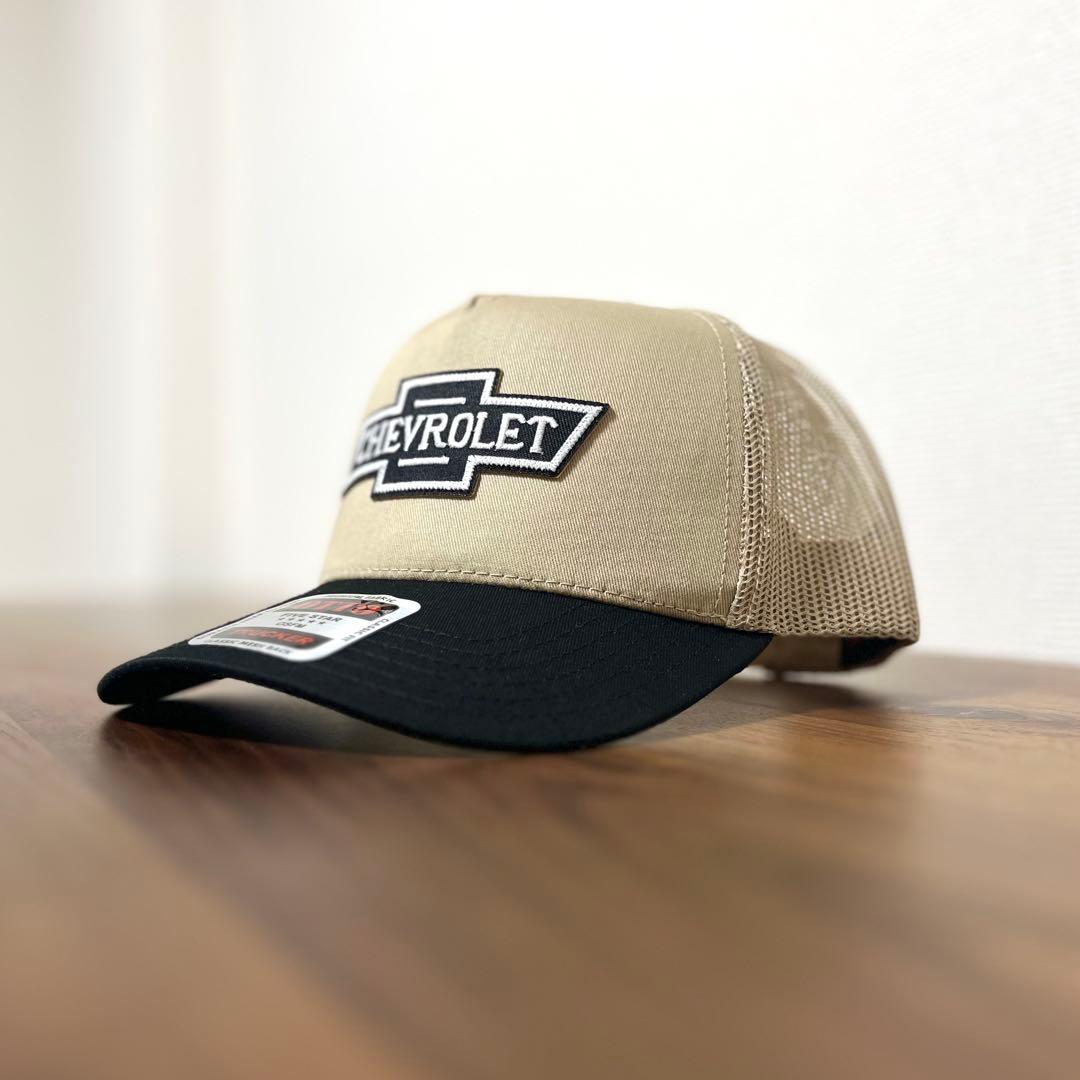 【90s CHEVROLET ビンテージワッペン】トラッカーキャップ アメカジ