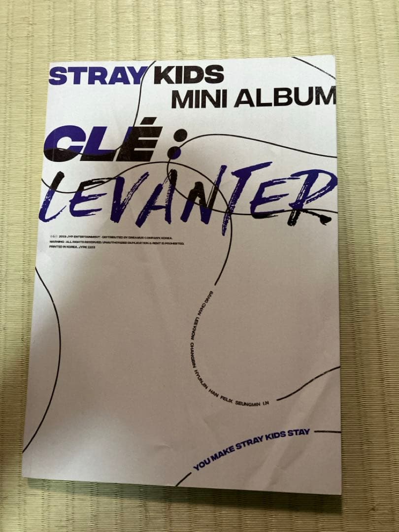 Stray Kids LEVANTER 直筆サイン入り　アイエン