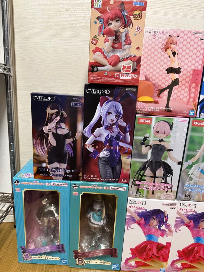 美少女フィギュア　14体セット　推しの子　アルベド　ウマ娘　リゼロ赤見かるび