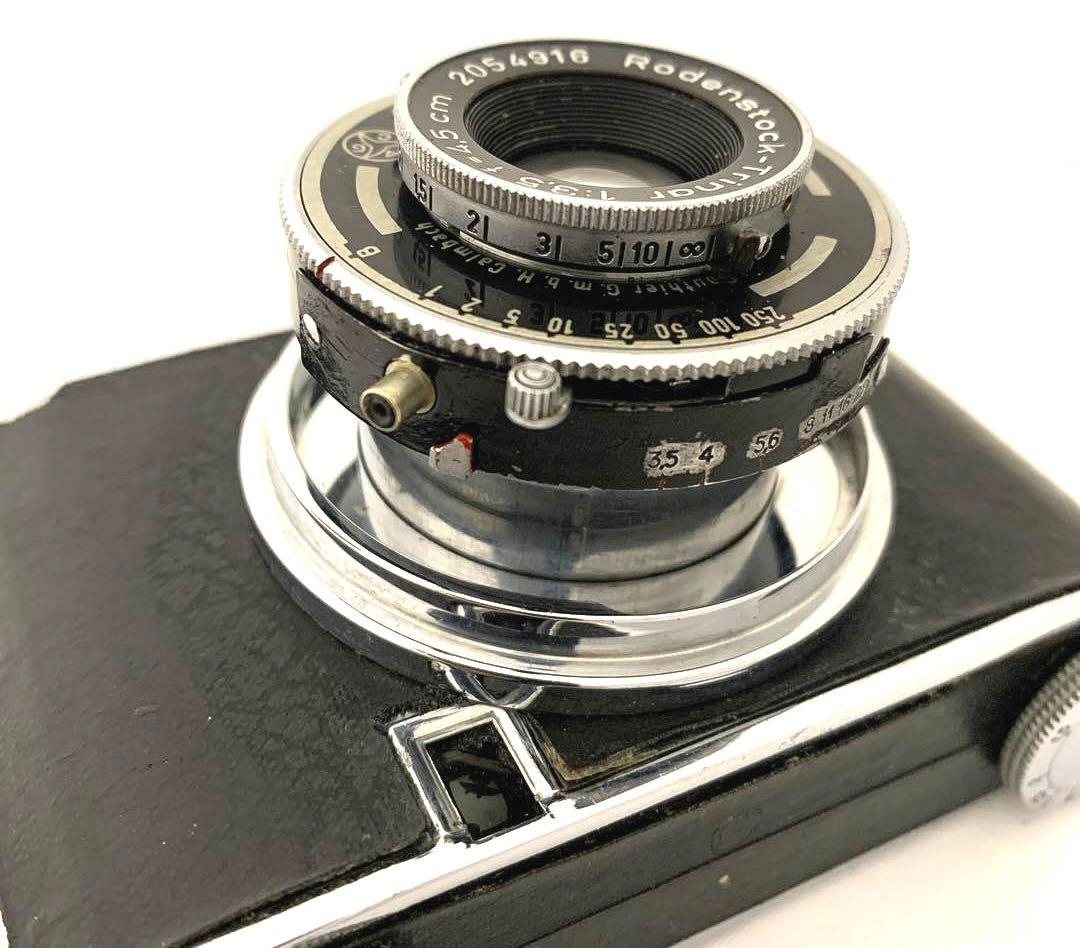 フィルムカメラ Ising Puck Prontor 2 / Trinar 4.5cm f3.5