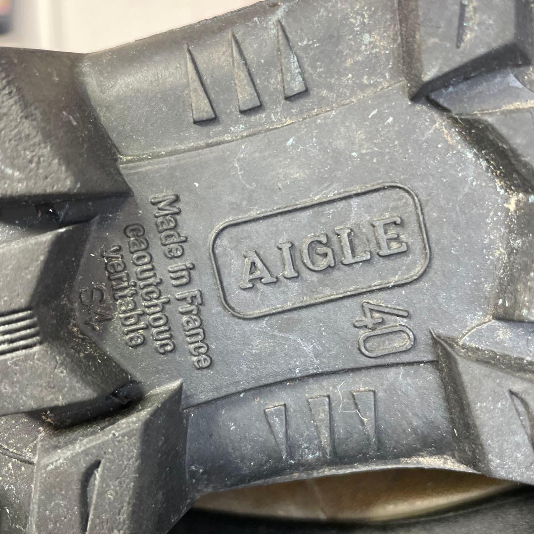 さらに値下げしました　AIGLE ベニル ラバーブーツ 25.0cm