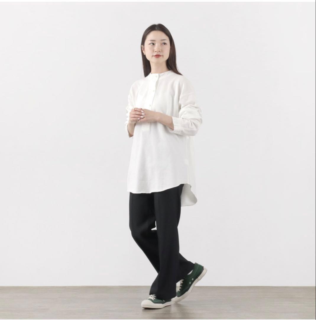 SHINZONE ミリタリー ヘンリープルオーバー 鹿の子 2023