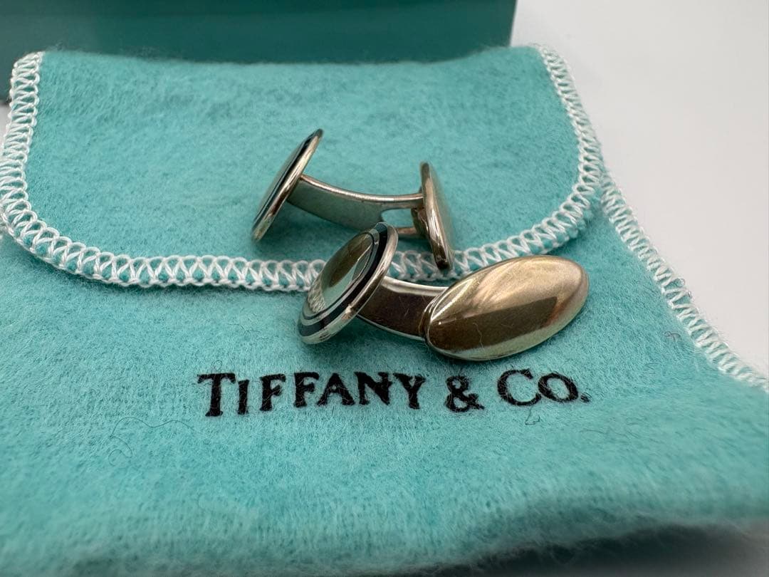 M*c様 Tiffany & Co. シルバー カフリンクス